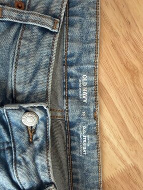 Old Navy Light Blue Straight-Leg Denim Jeans